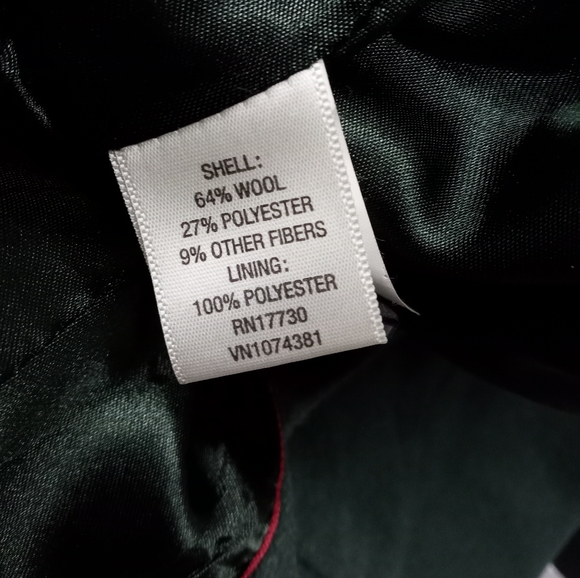 Merona green woolblend jacket - Picture 8 of 8